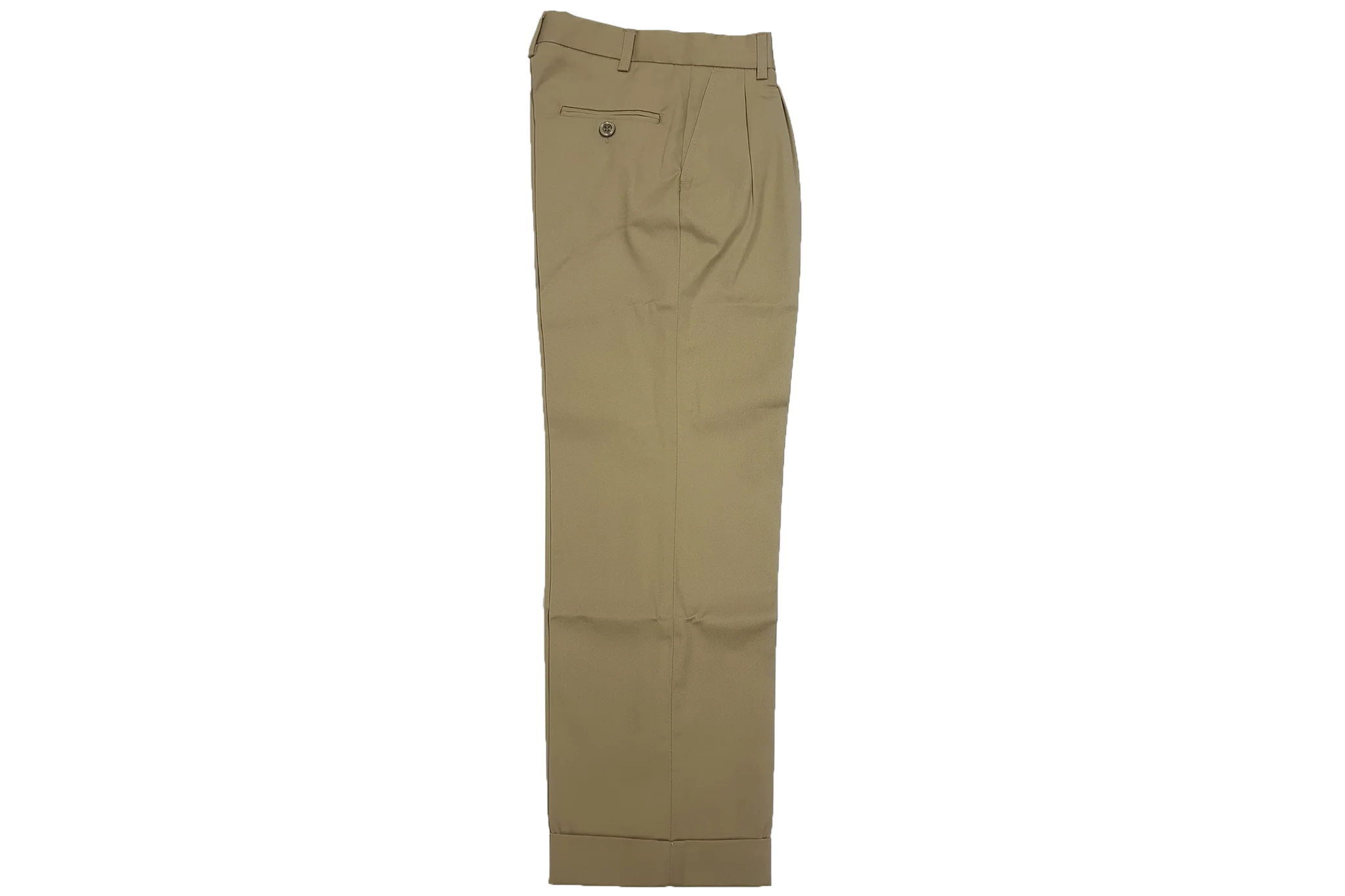 Beltloop Trouser Khaki Emb - Canaan College - Image 2