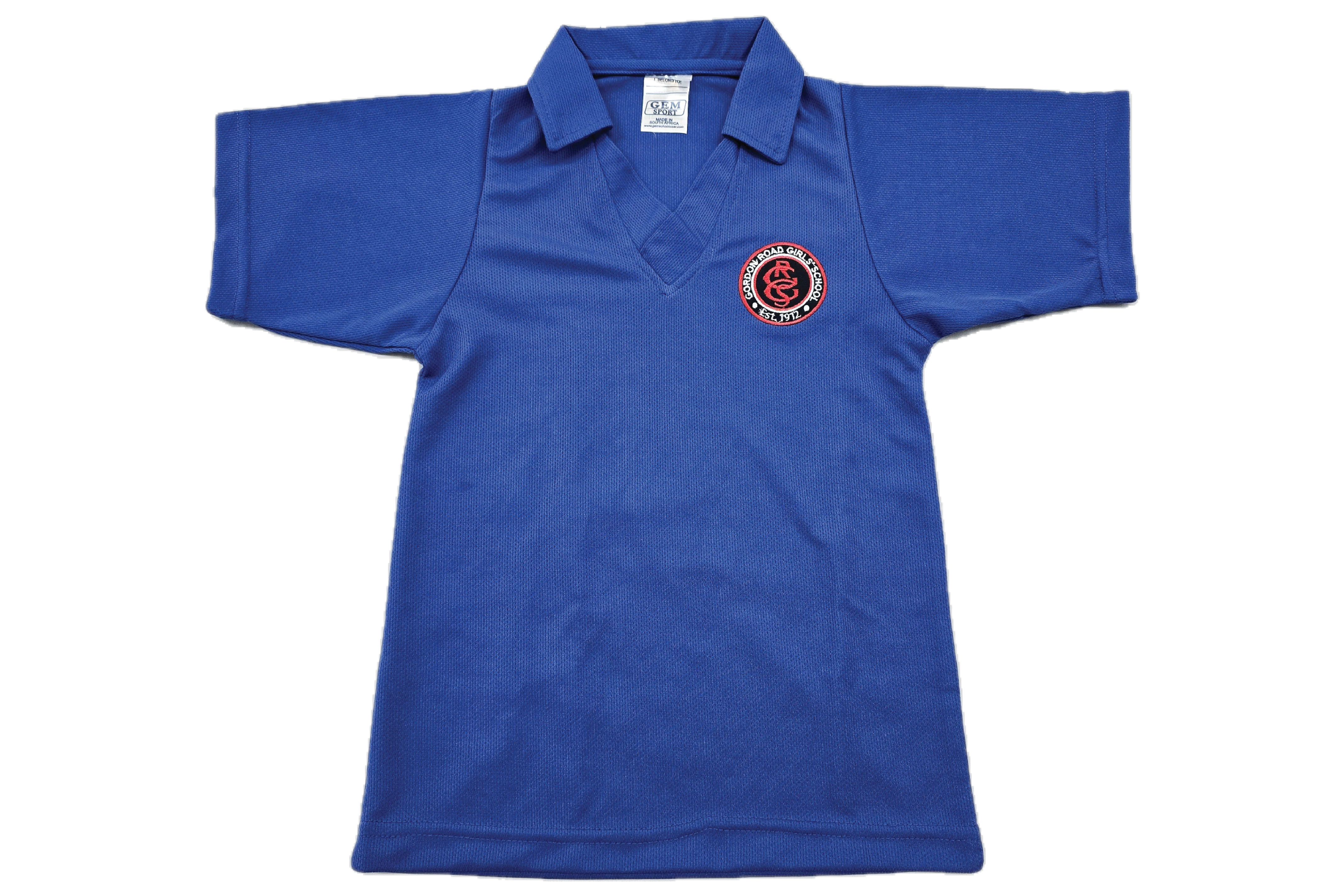 Golf Shirt EMB - Gordon Road Royal