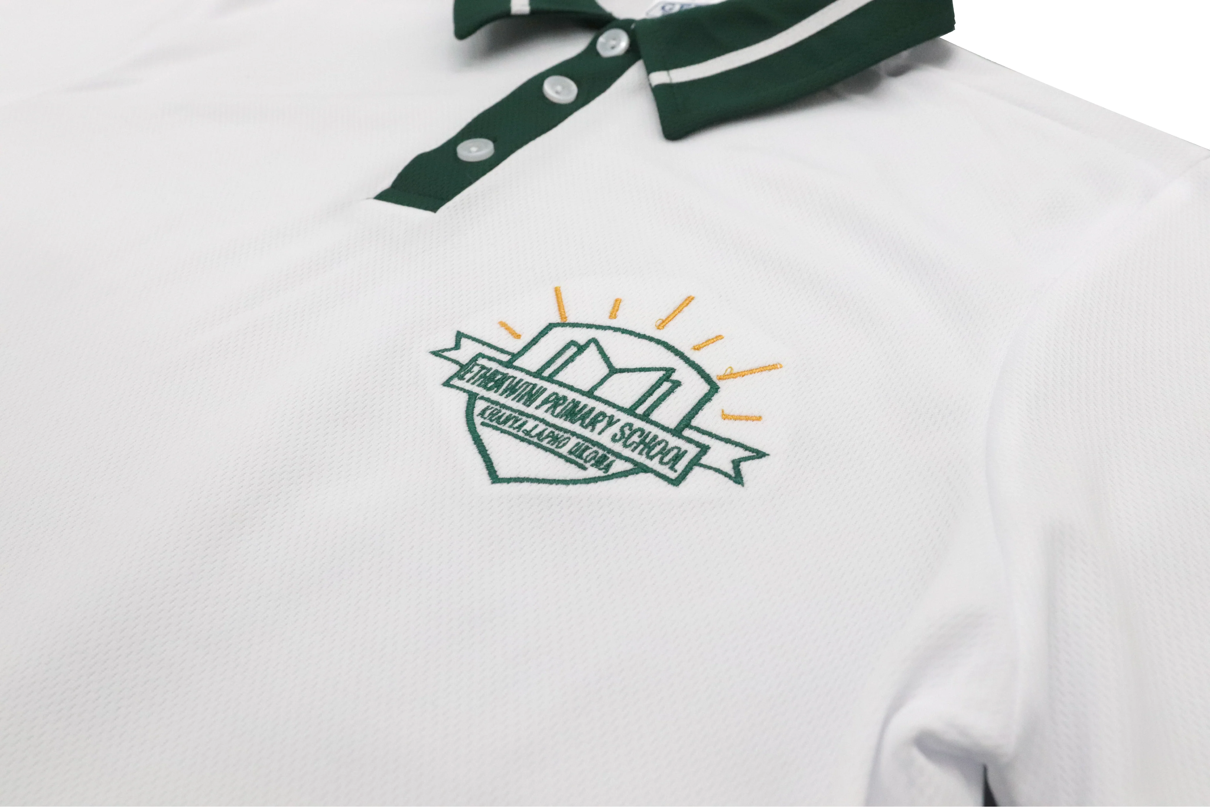 Golf Shirt Moisture Management EMB - eThekwini Primary - Image 2
