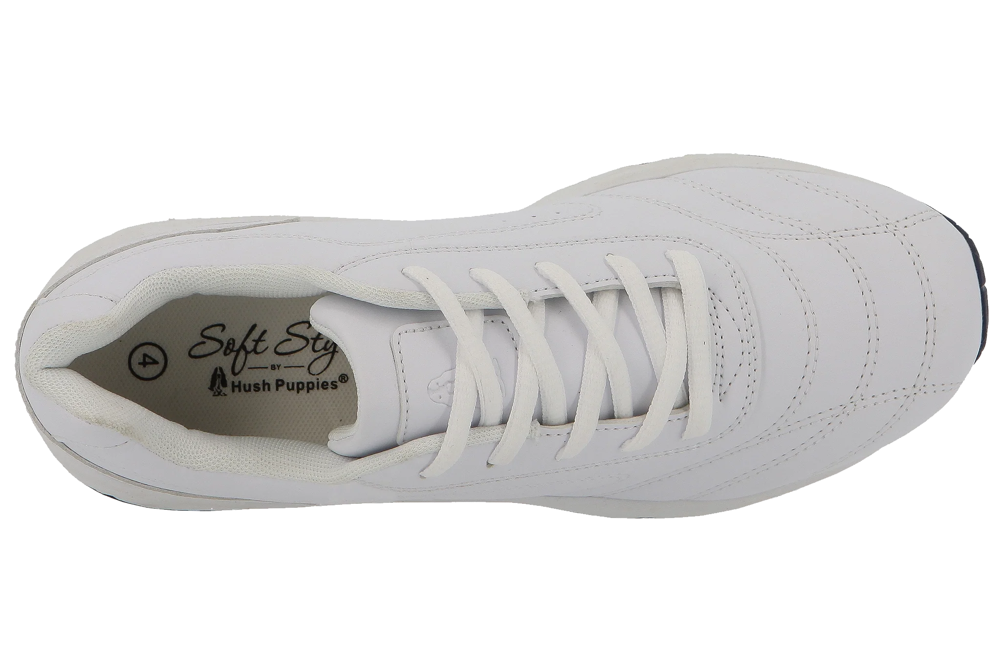 Hush Puppies Ace Lace Up Takkies - White - Image 5