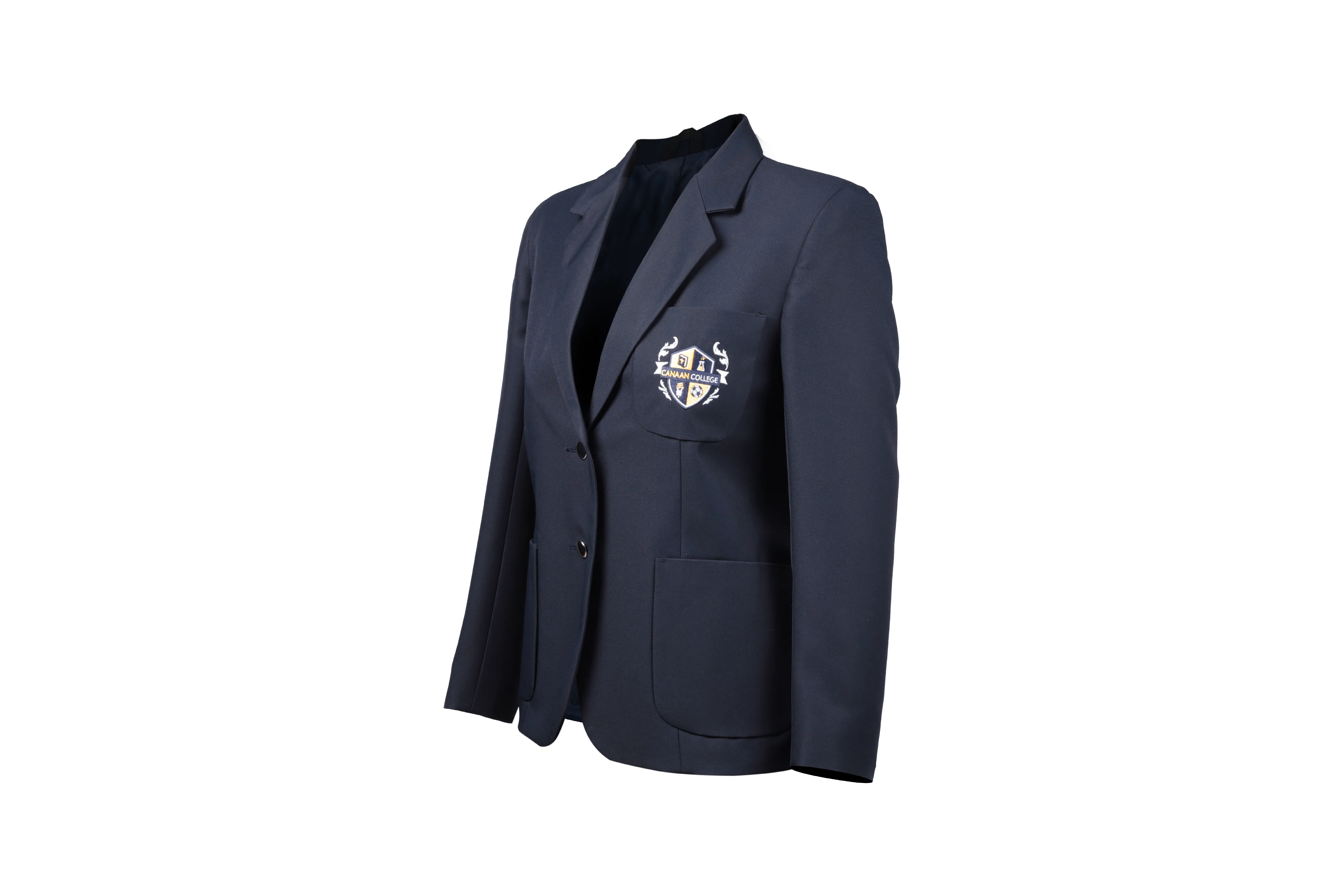 Ladies Emb Blazer - Canaan College - Image 3