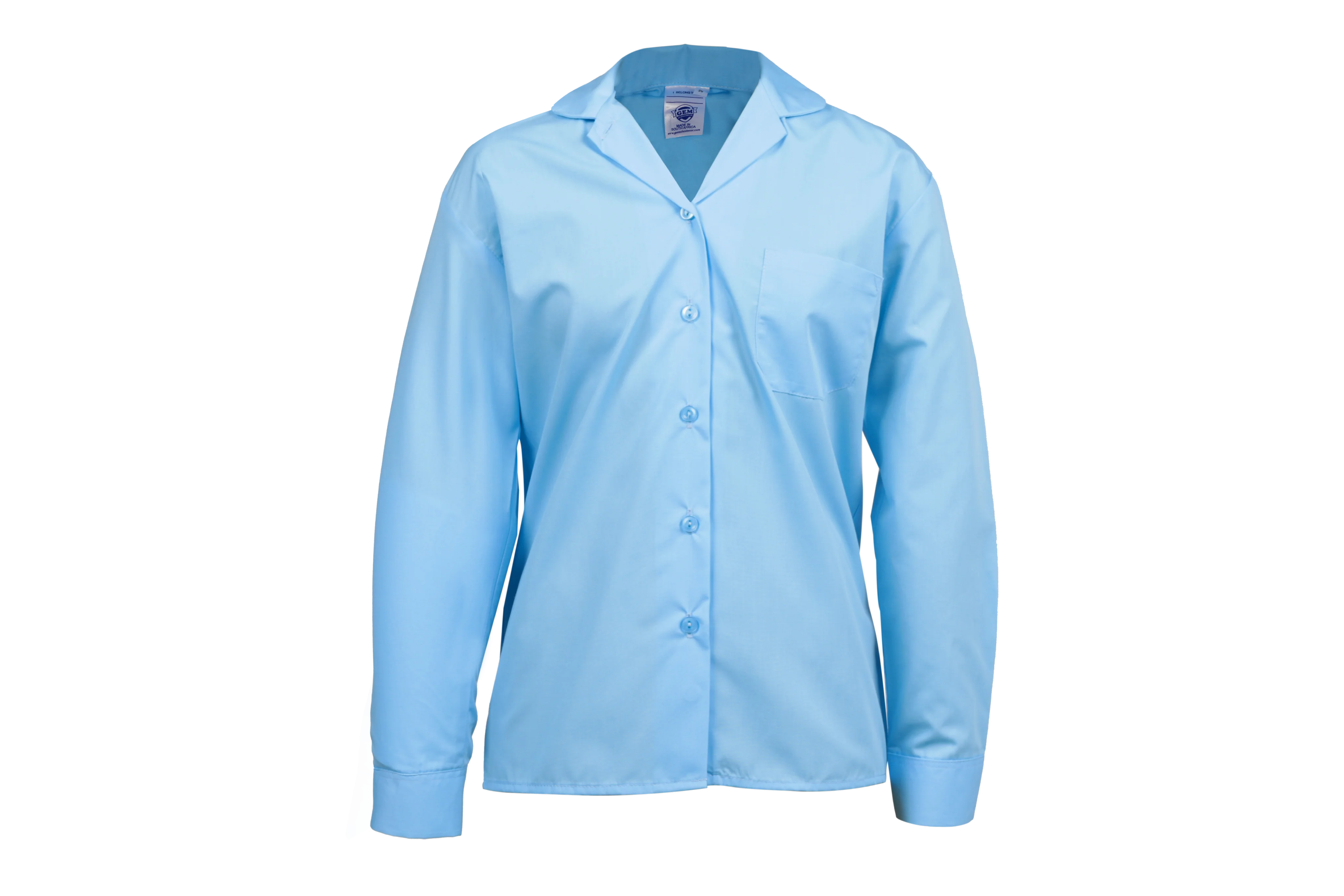 Longsleeve Peter Pan Blouse - Menzi
