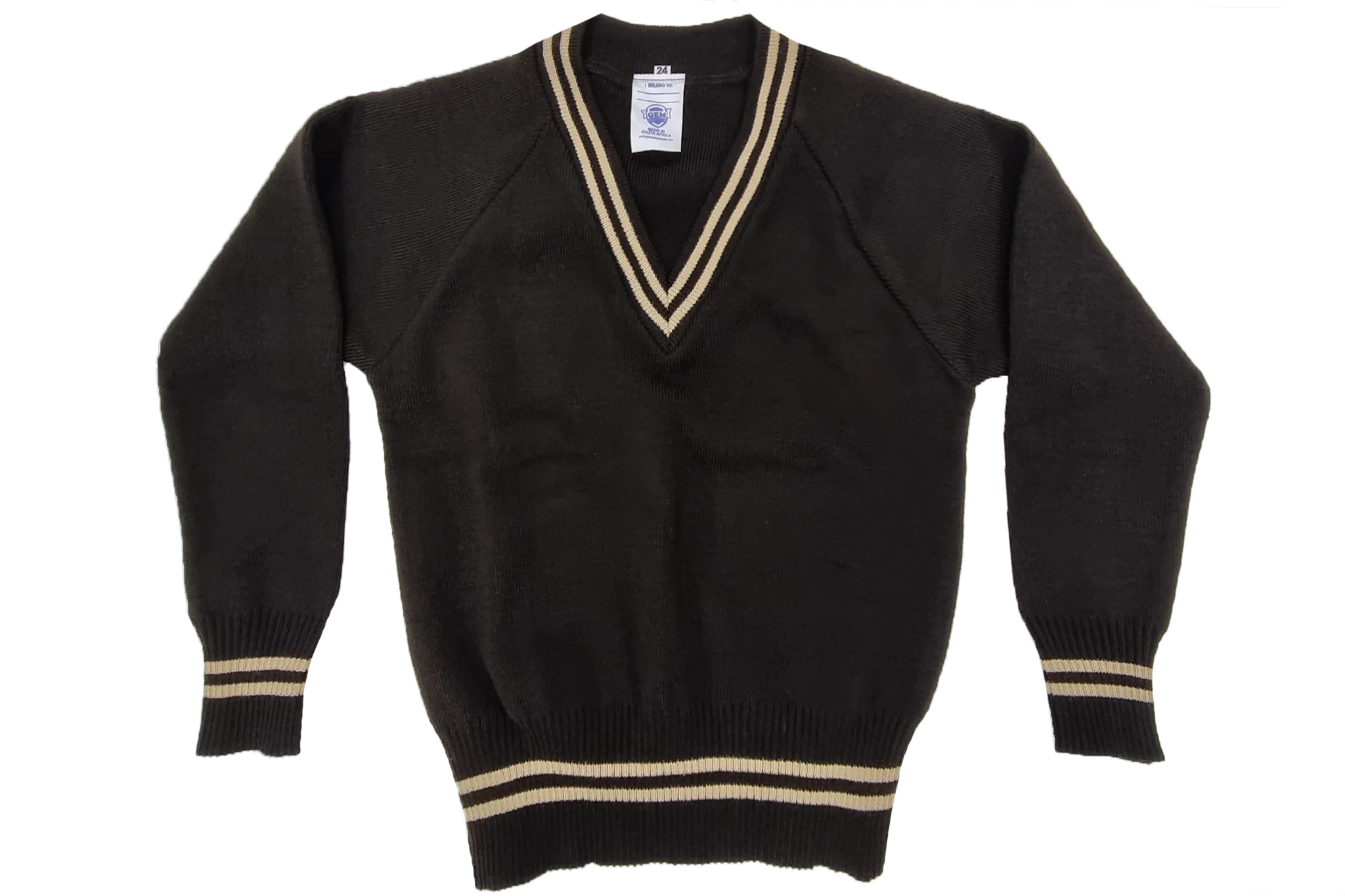 Longsleeve Striped Jersey - Madlo Brown/Beige