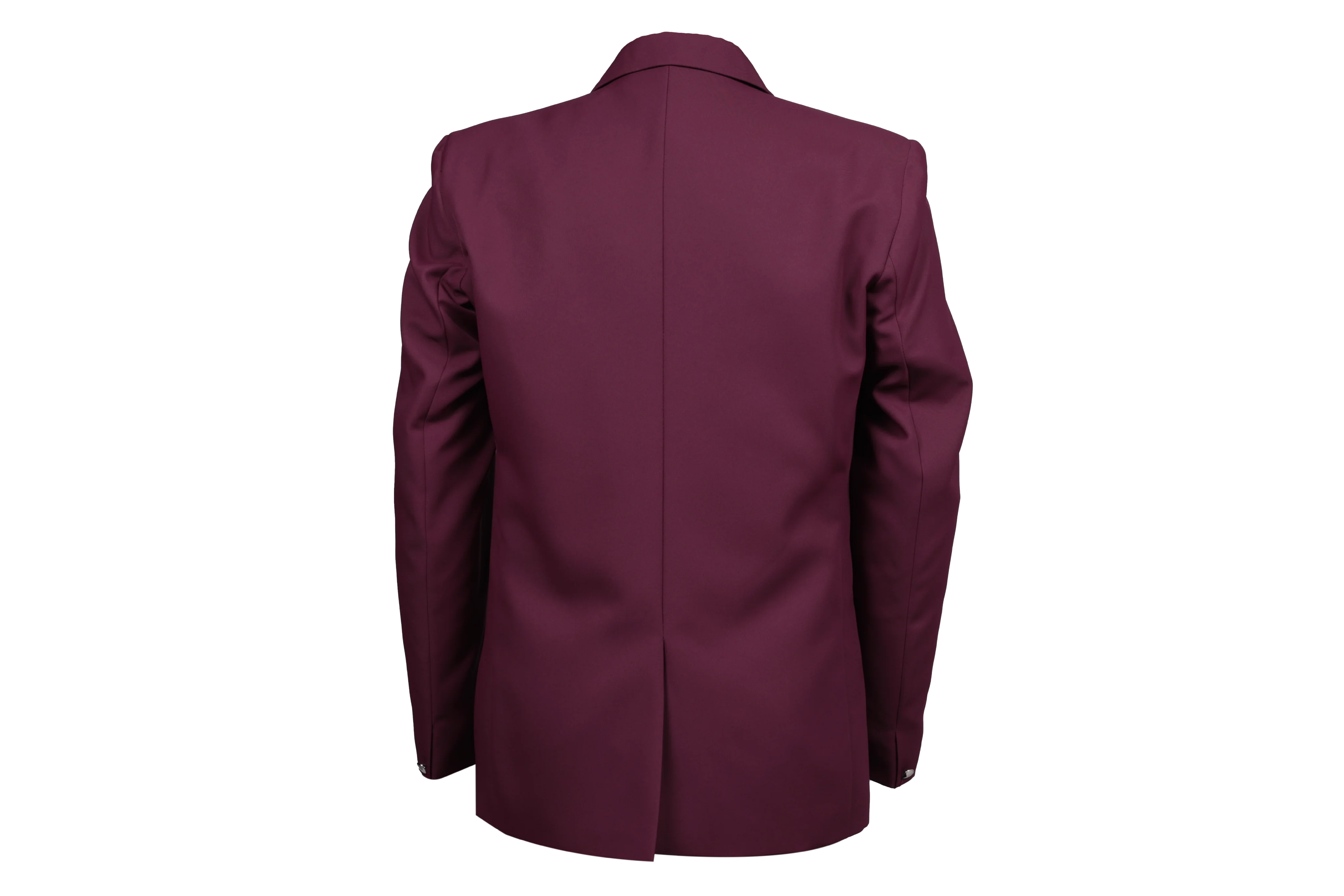 Gents Plain Blazer - Maroon - Image 2