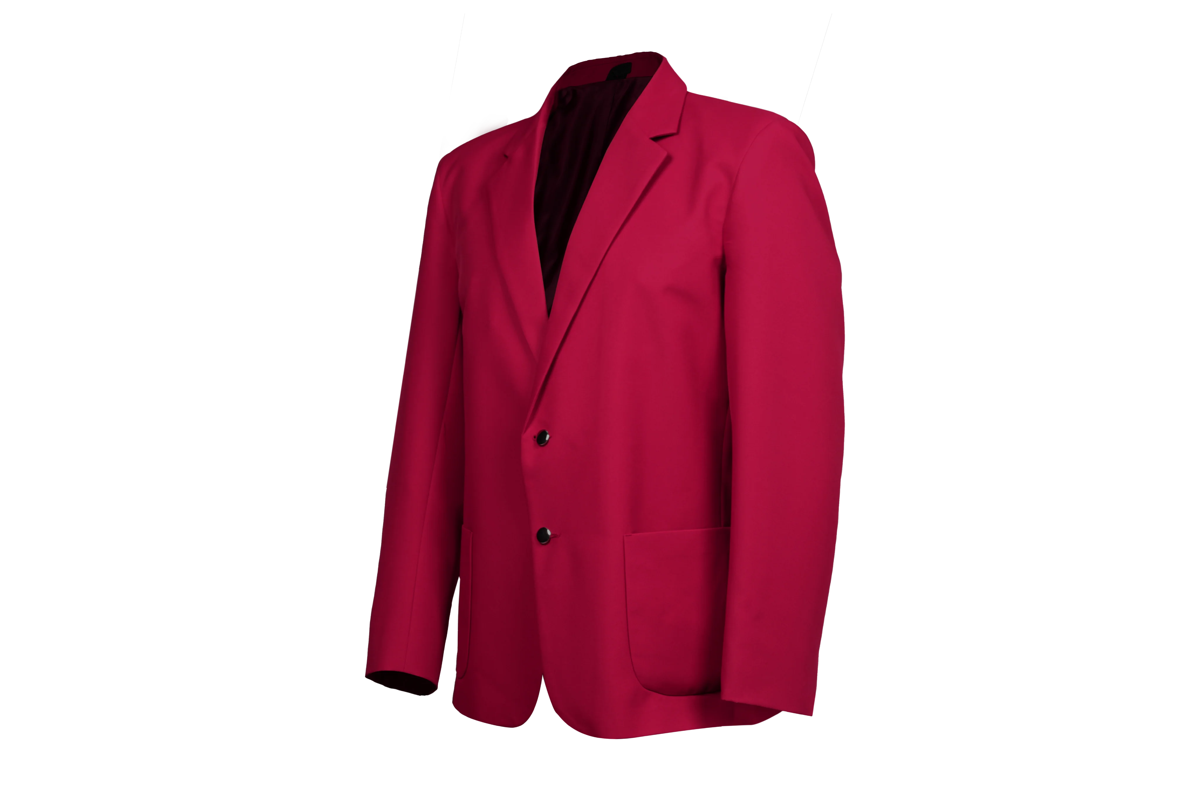 Gents Plain Blazer - Wine - Image 3