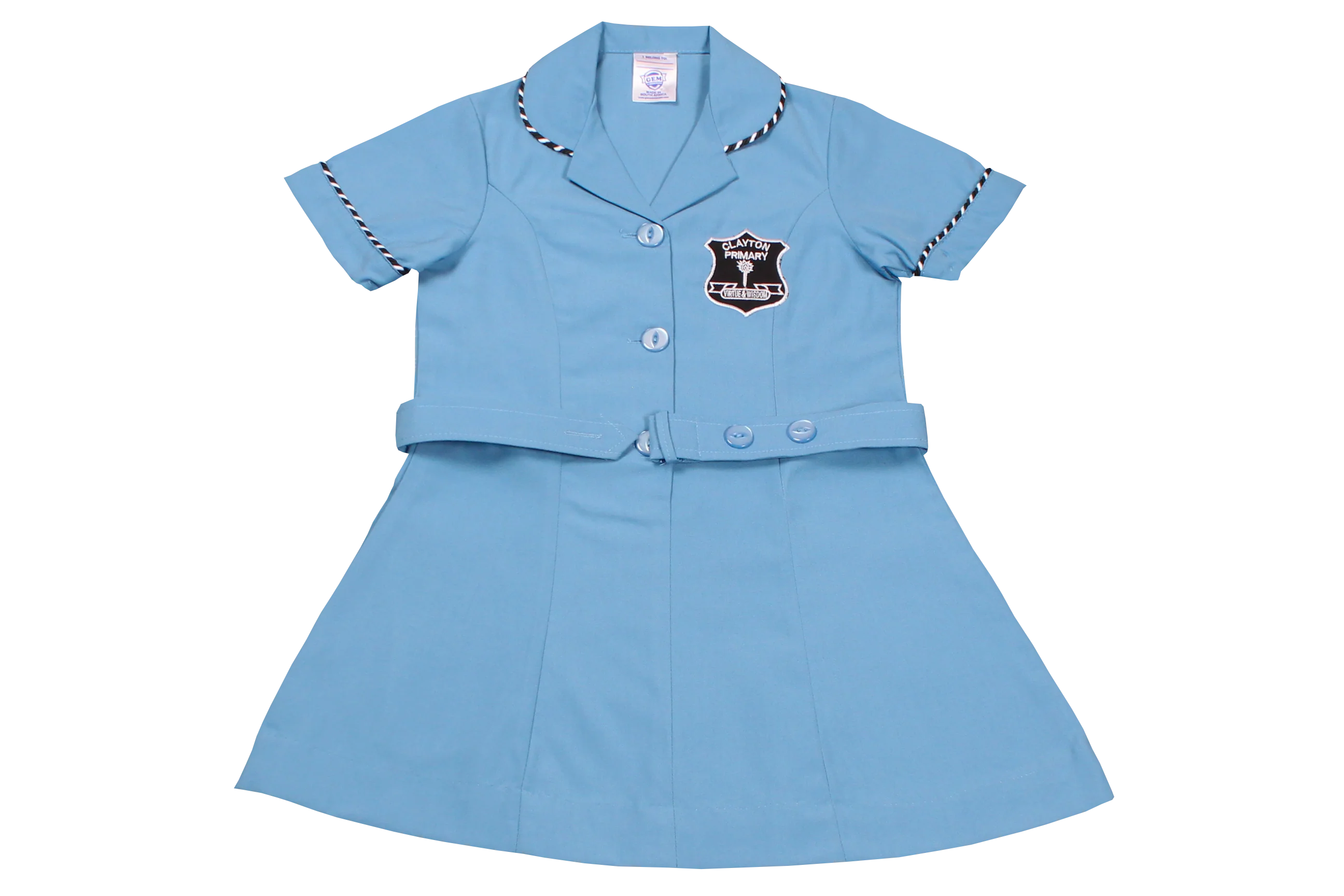 Plain Emb Dress - Clayton