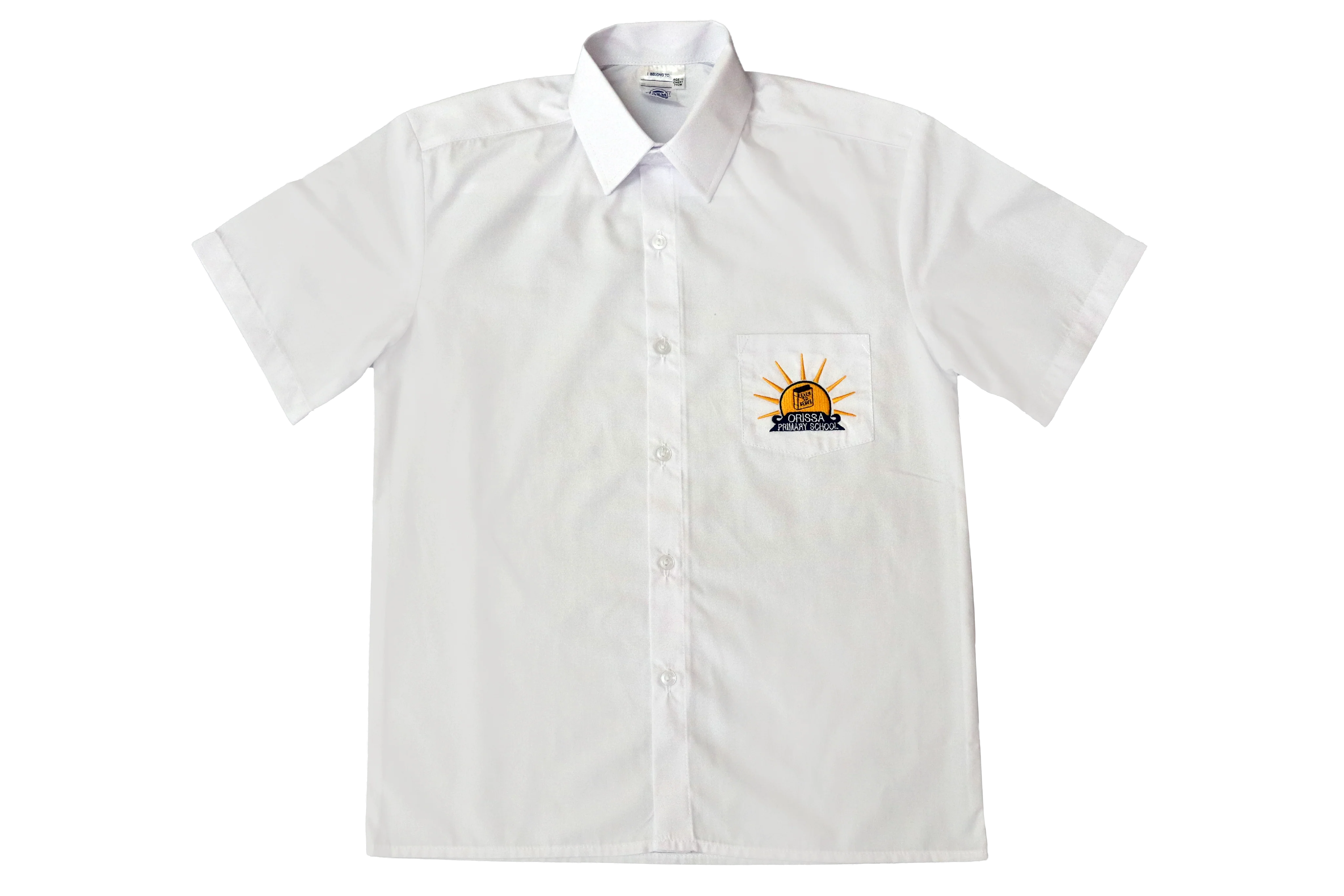 Short sleeve Emb Shirt - Orissa Primary