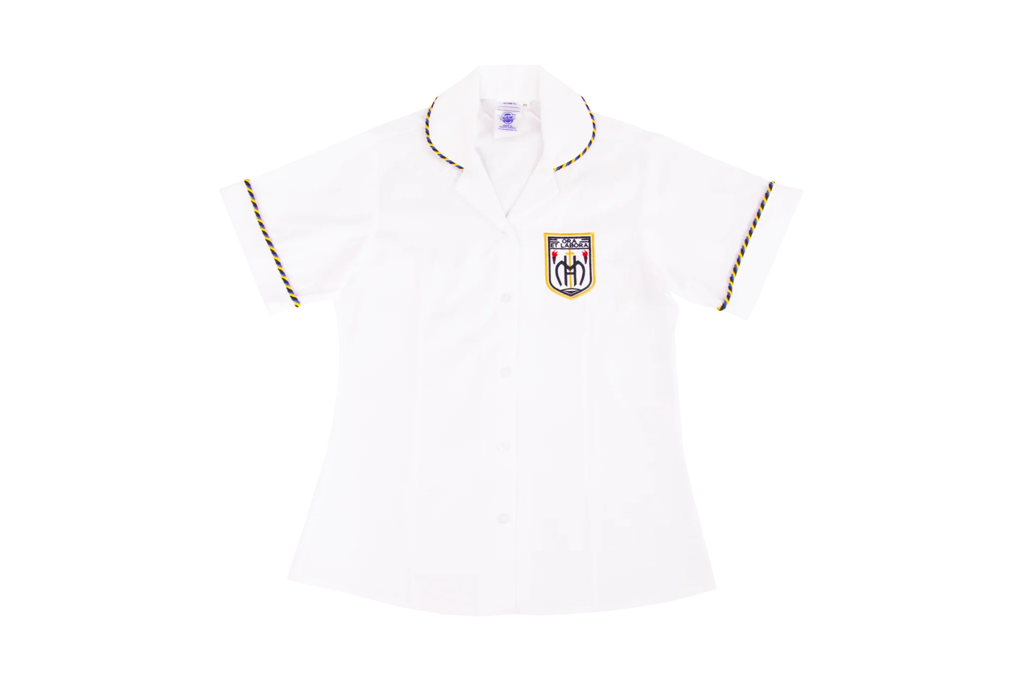 Shortsleeve Blouse Emb - St Francis