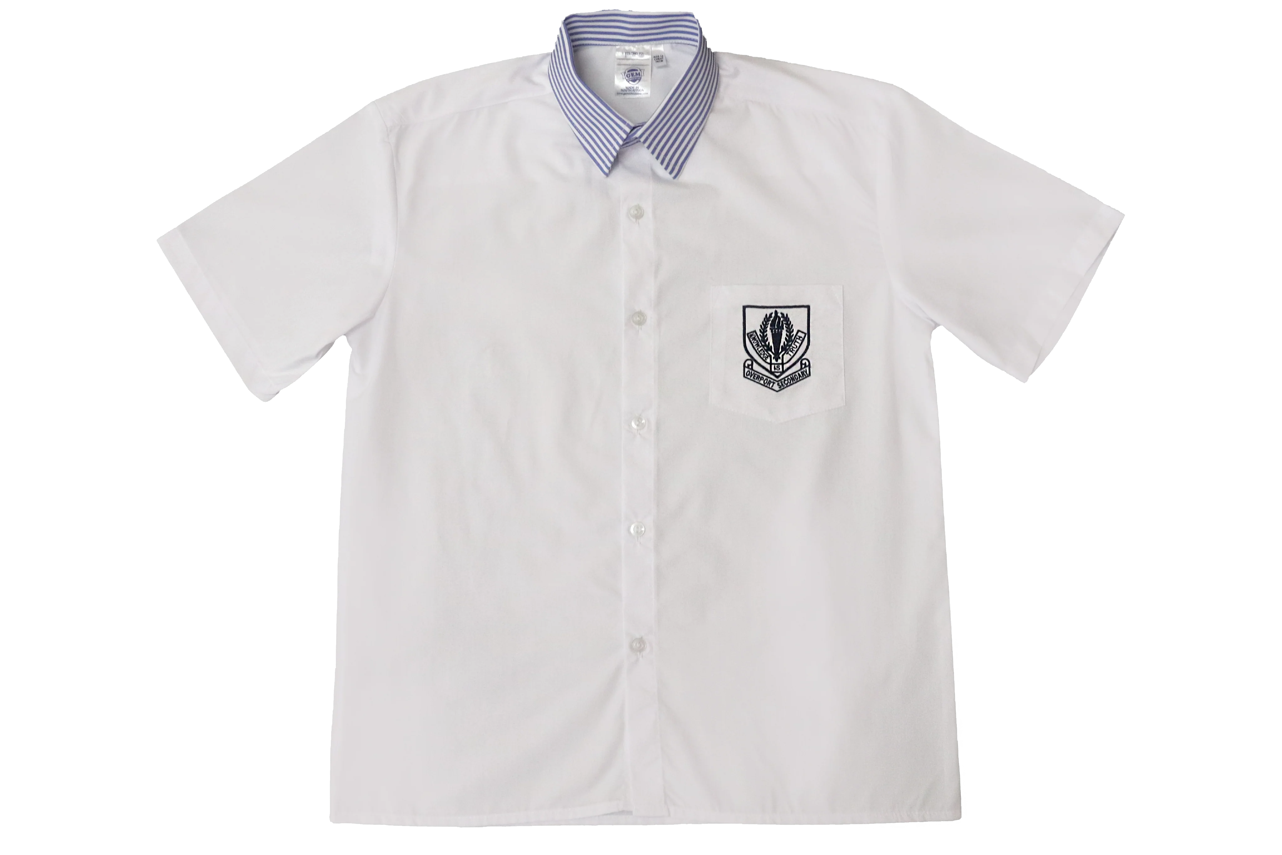 Shortsleeve Emb Shirt - Overport Secondary