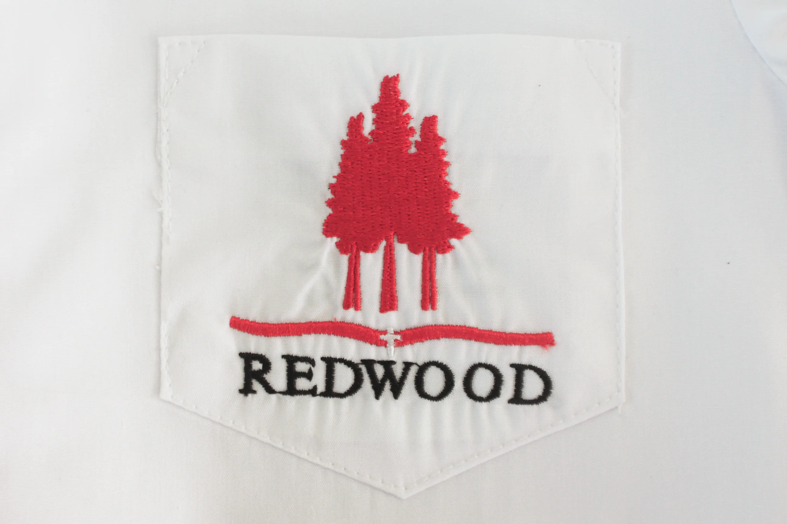 Shortsleeve Emb Shirt - Redwood - Image 2