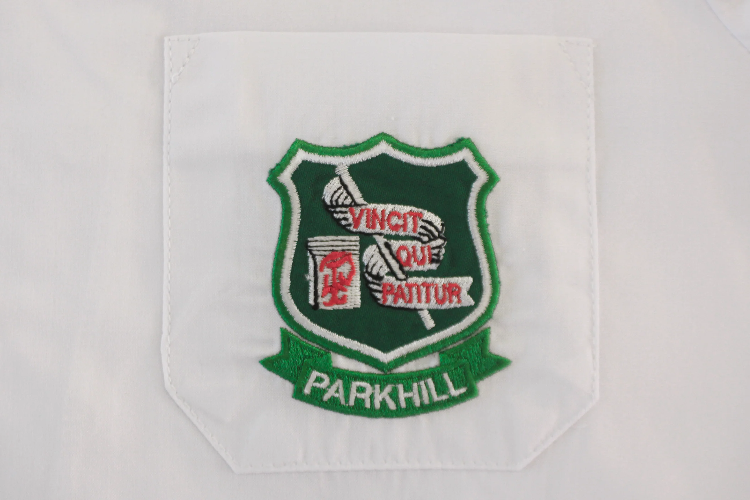 Shortsleeve Roundneck Blouse Emb - Parkhill - Image 2