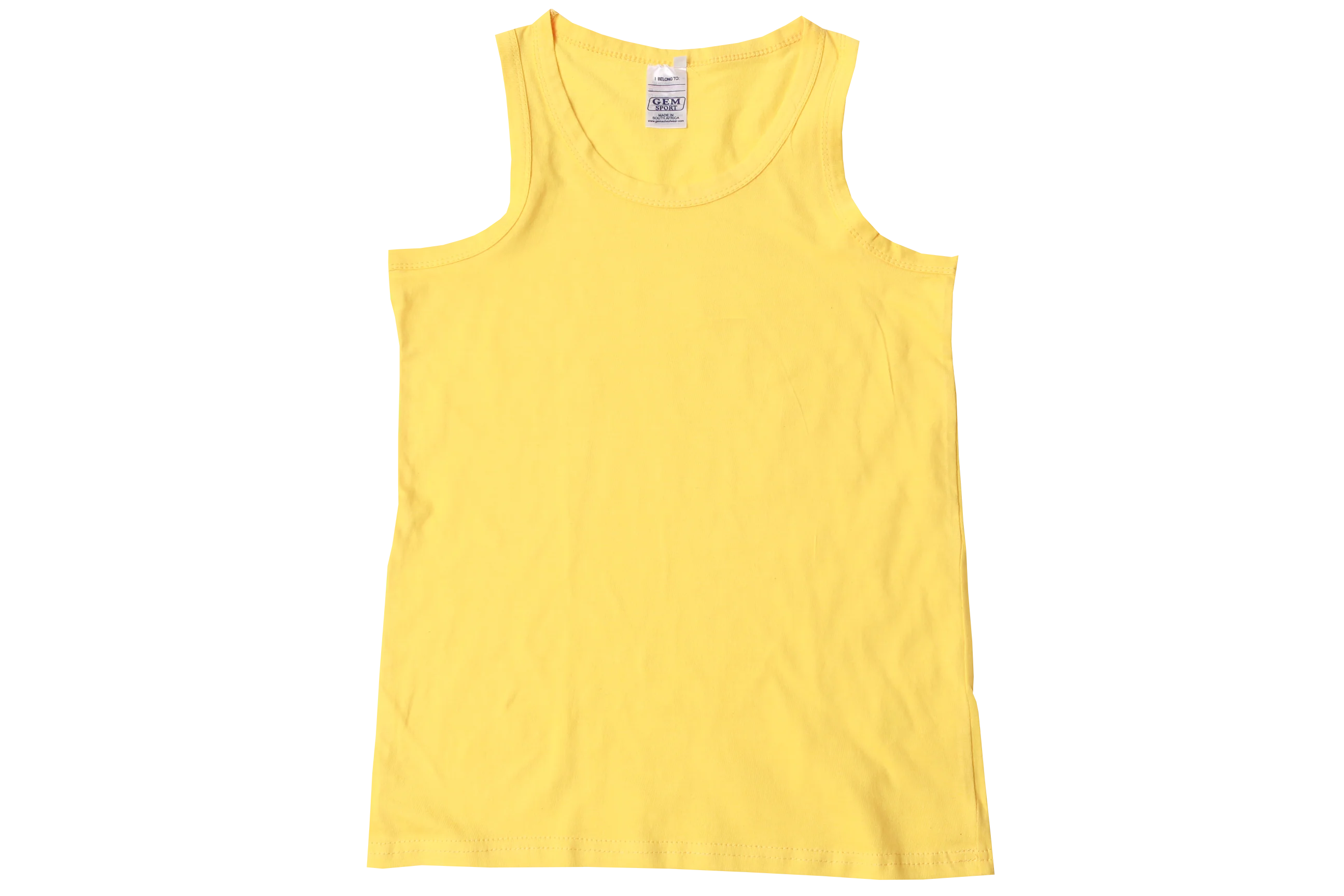Sports Vest - Yellow