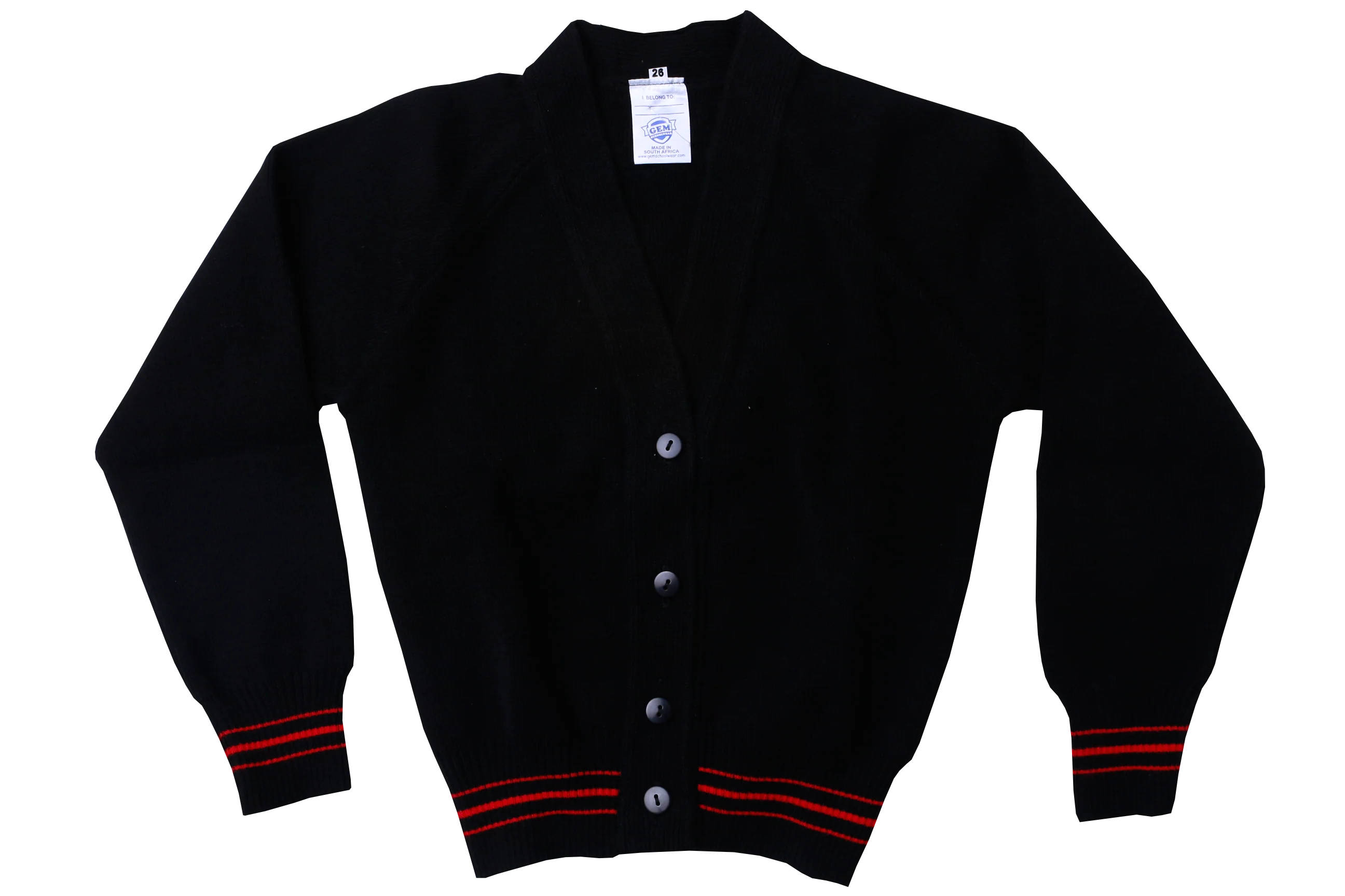 Stripe Plain Cardigan - Maris Stella
