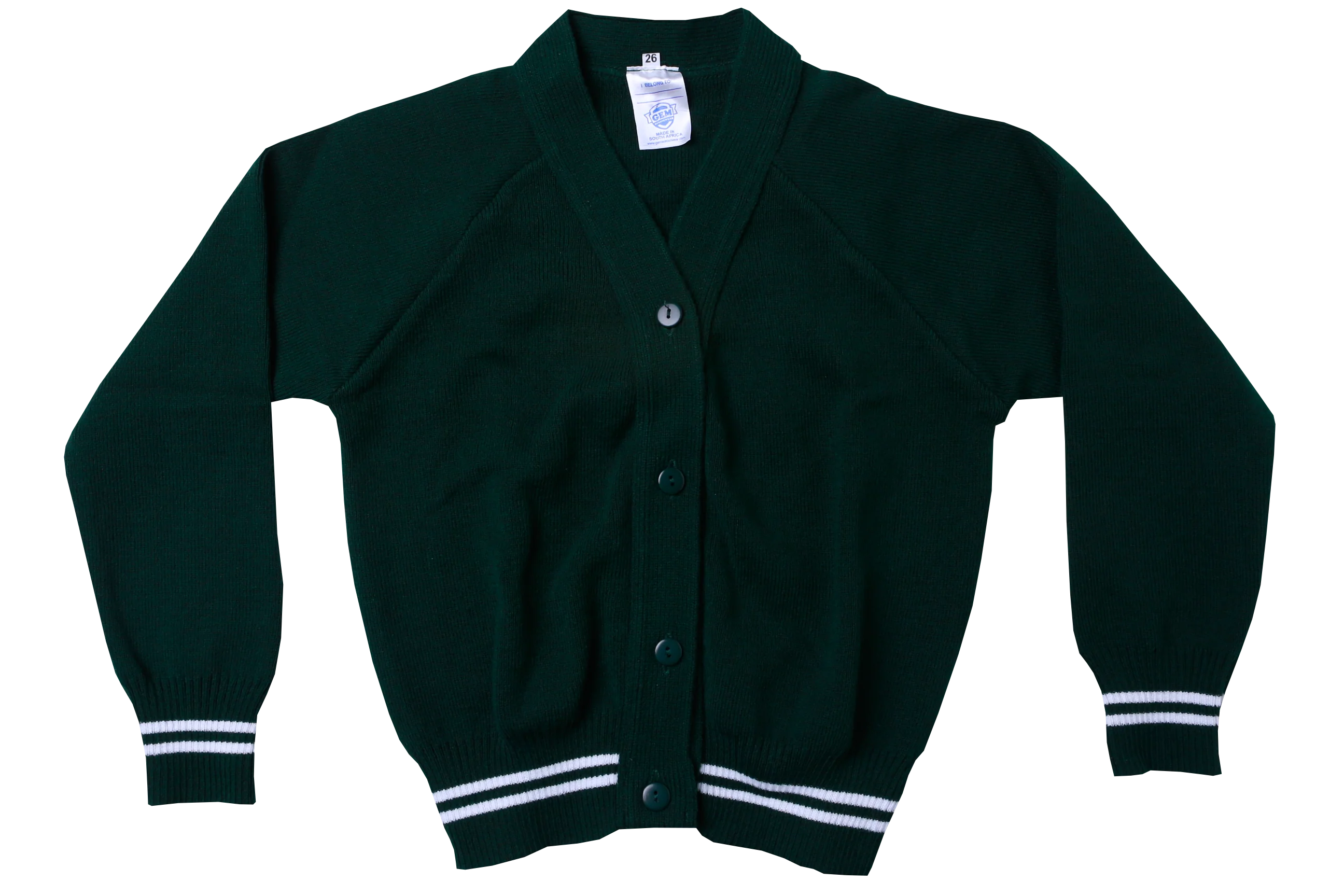 Striped Plain Cardigan - Phaps