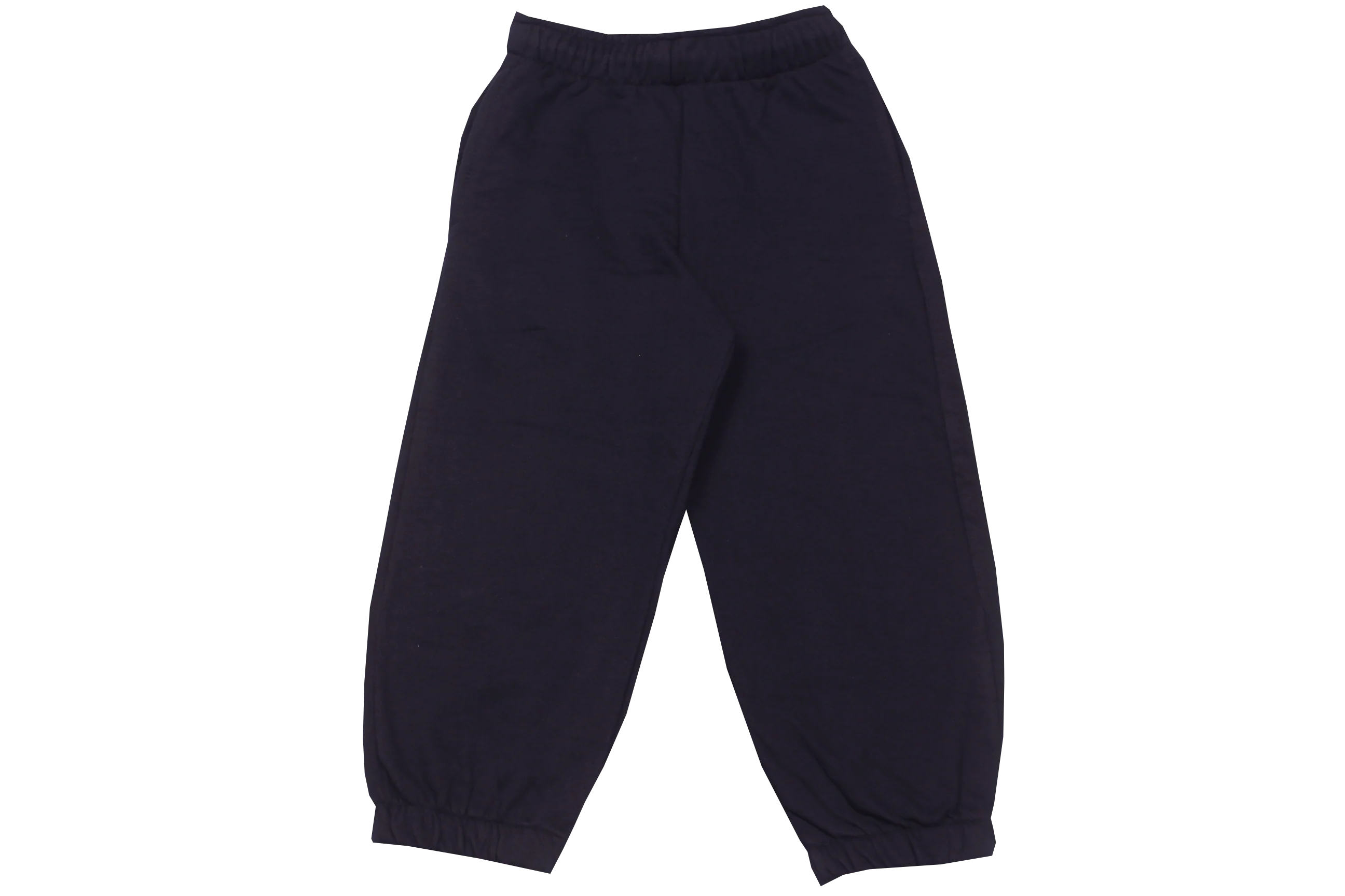 Tracksuit Pants Plain Fleece - Navy