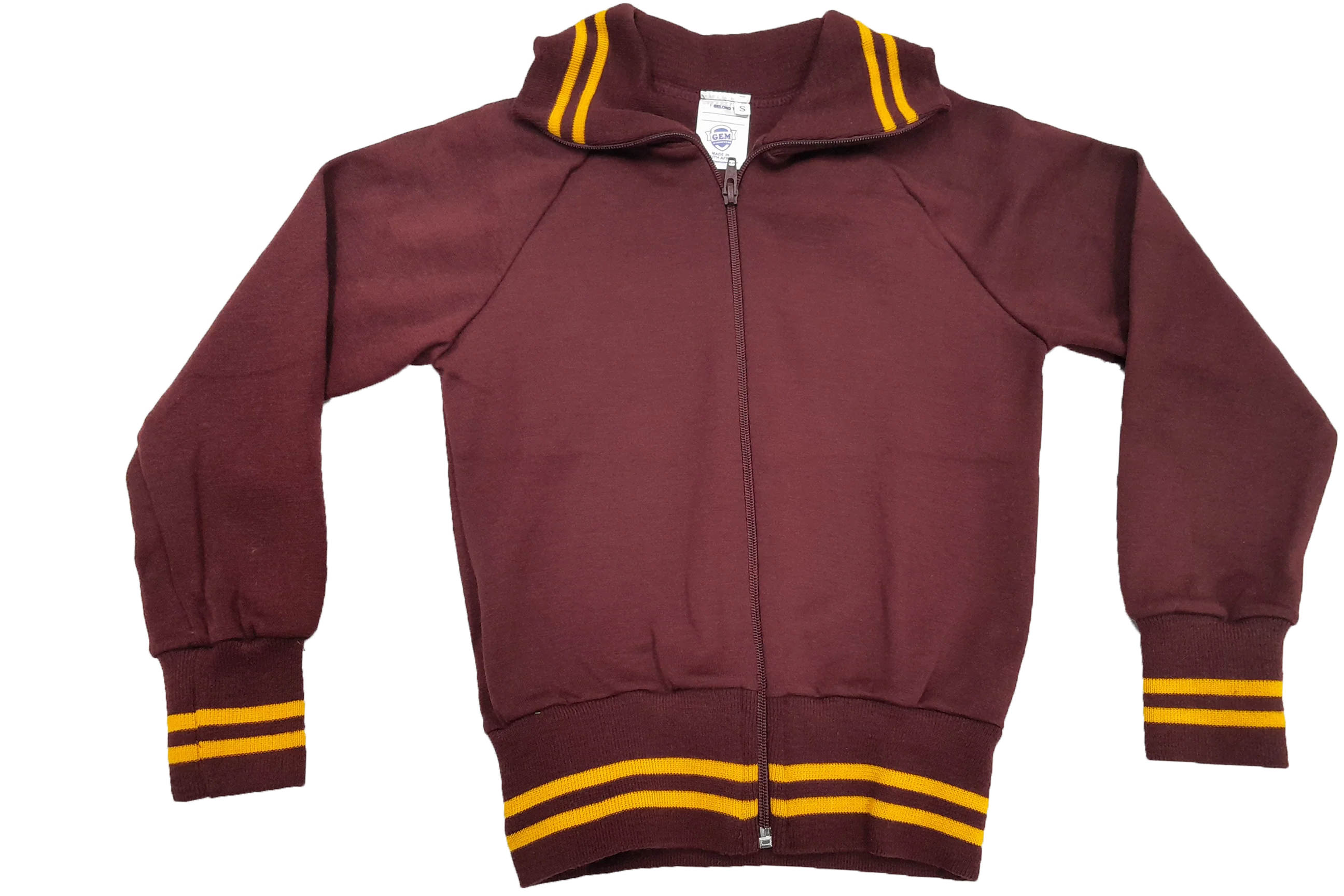 Woolen Tracksuit Set - Maroon/Gold (PDR)