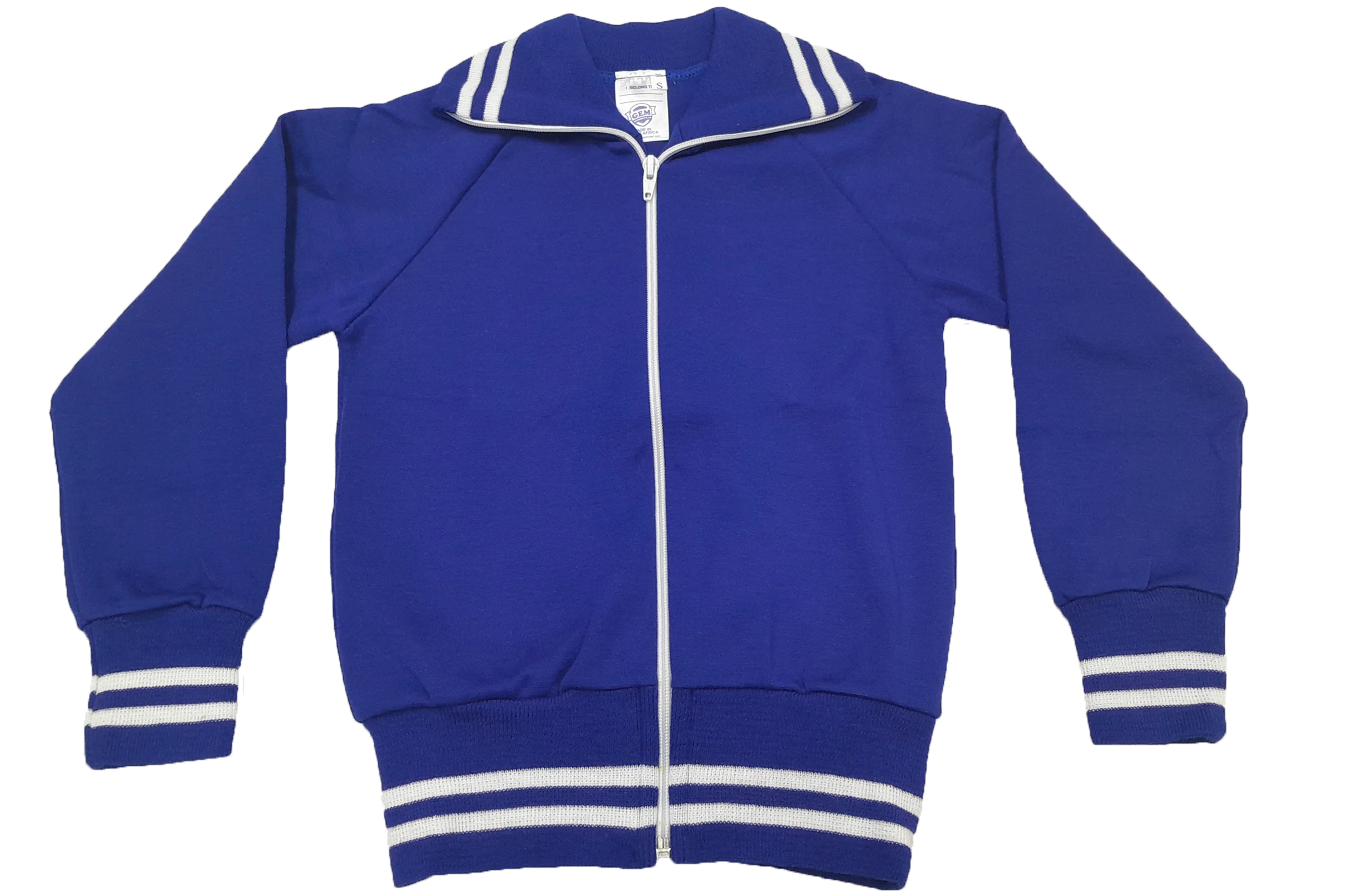 Woolen Tracksuit Set - Royal Blue/White (PDR)
